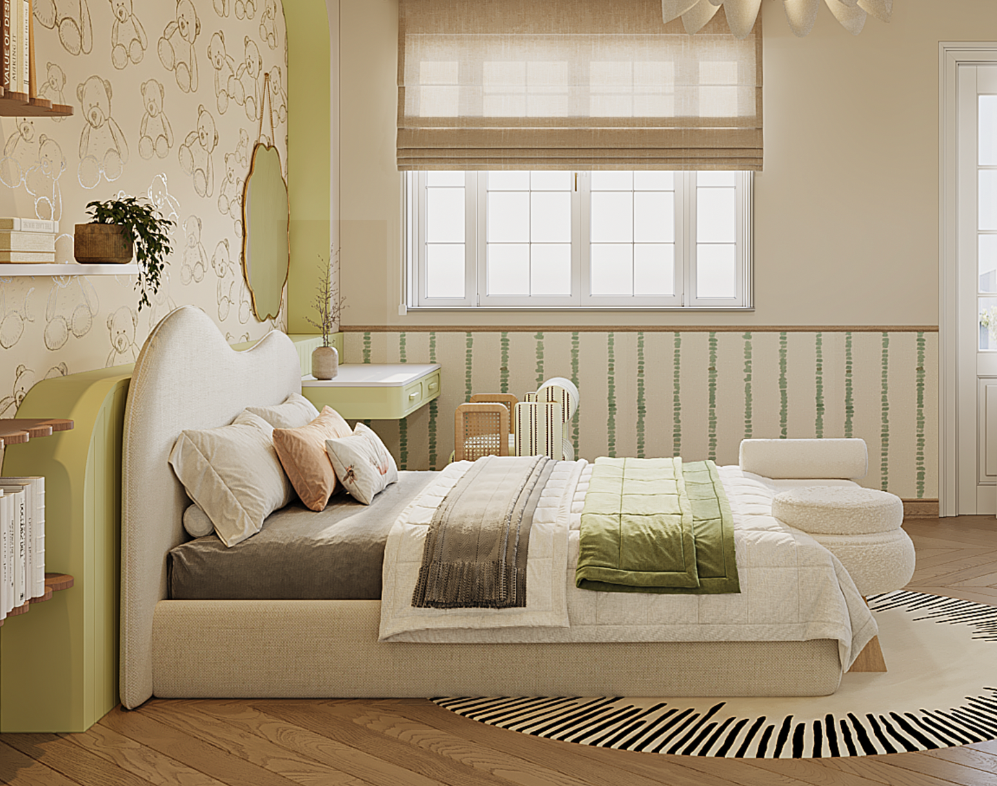 Brooklyn Camel Bed