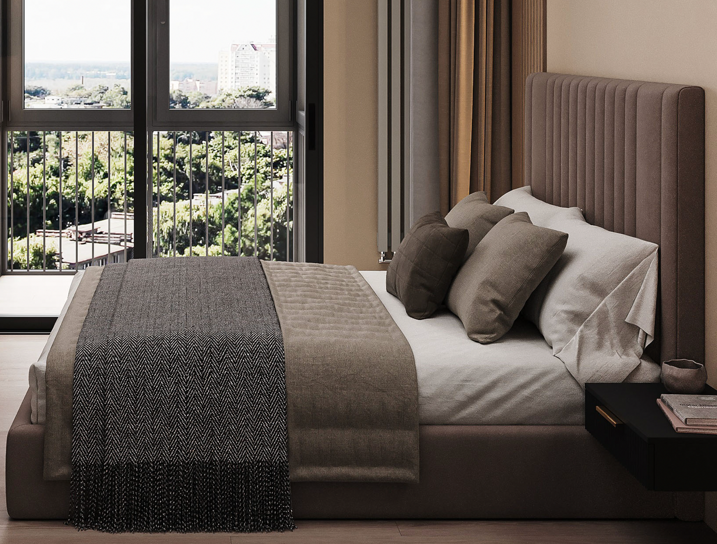 Tronto Panel Bed